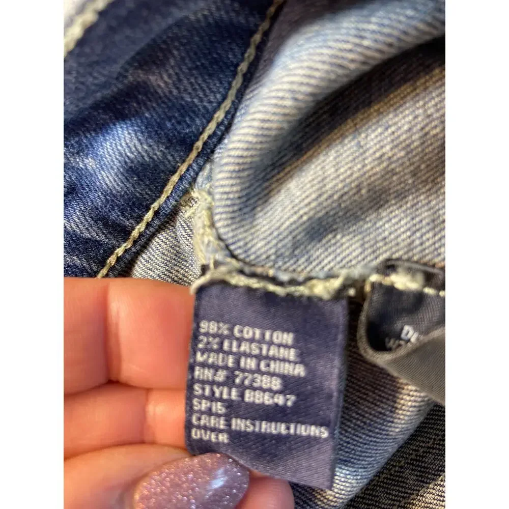 Madewell jean skirt
